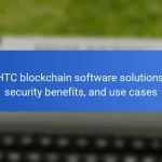 HTC blockchain software solutions, security benefits, and use cases