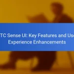 HTC Sense UI: Key Features and User Experience Enhancements