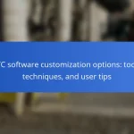 HTC software customization options: tools, techniques, and user tips