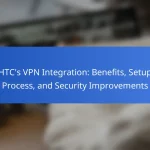 HTC’s VPN Integration: Benefits, Setup Process, and Security Improvements